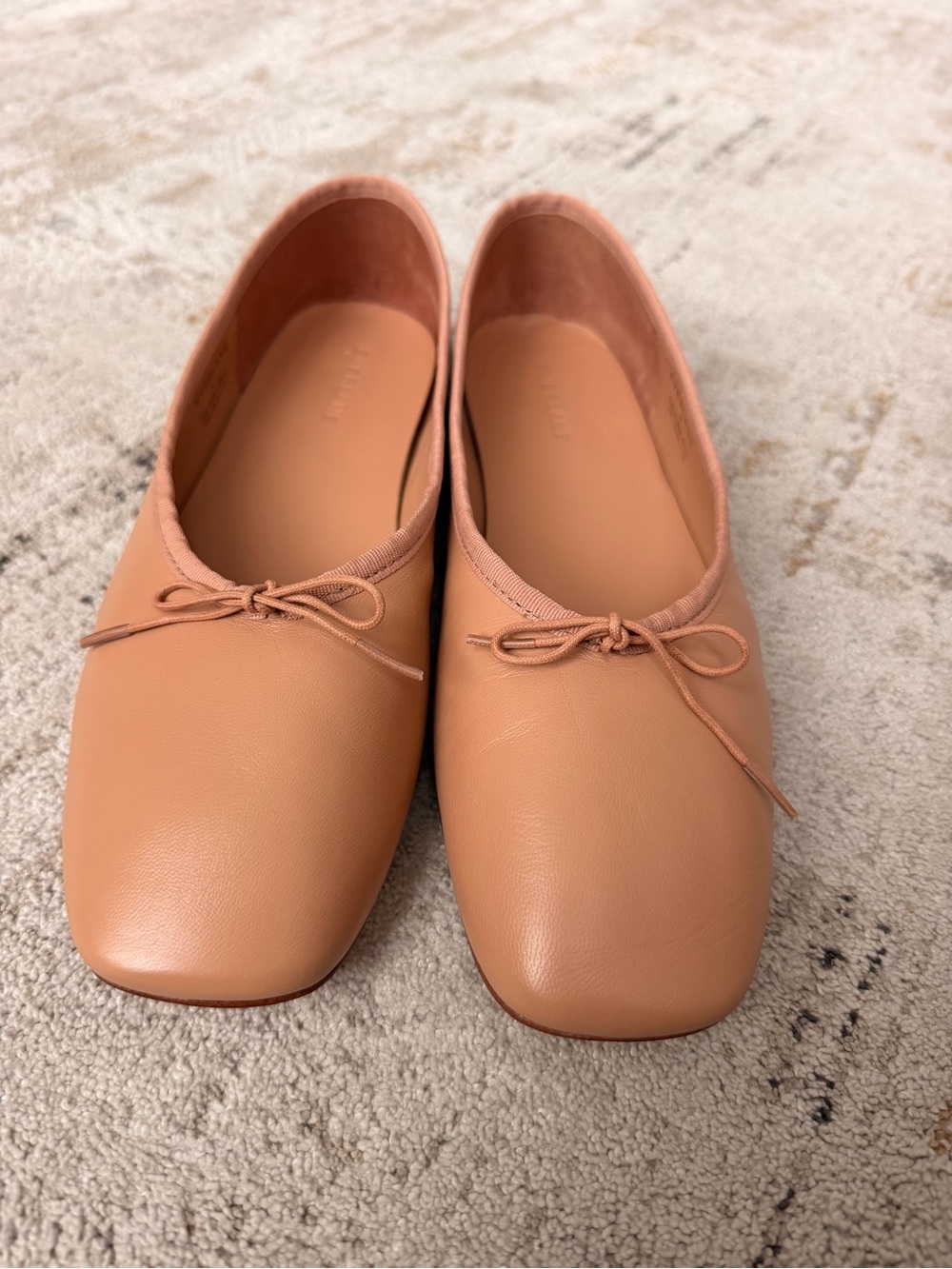 Everlane Ballet Flats in Peach